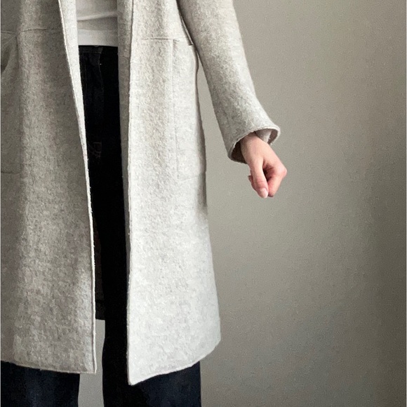 Zara Grey Coat - Picture 2 of 3